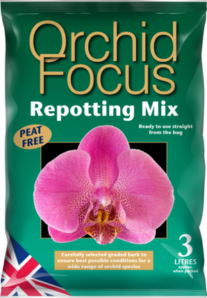 Orchid Focus Repotting Mix Φυτόχωμα για Ορχιδέες 3L